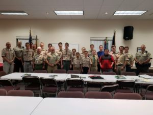 FCSO with boy scout troop