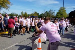 NNSO team competing at Pull for Pink
