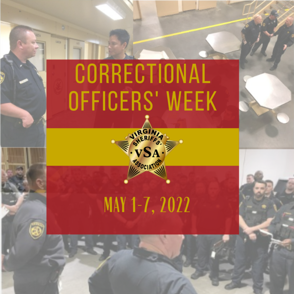 VSA Recognizes National Correctional Officers' Week Virginia Sheriffs
